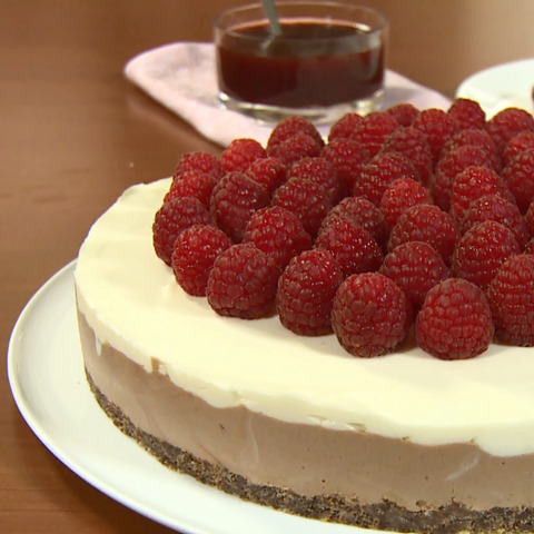 Lino lada cheesecake s malinama