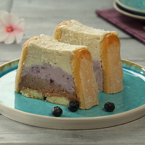 Trobojni kokos kolač